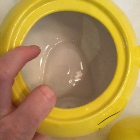 Tweety Bird Ceramic Teapot - Yellow & White - Picture 6 of 8